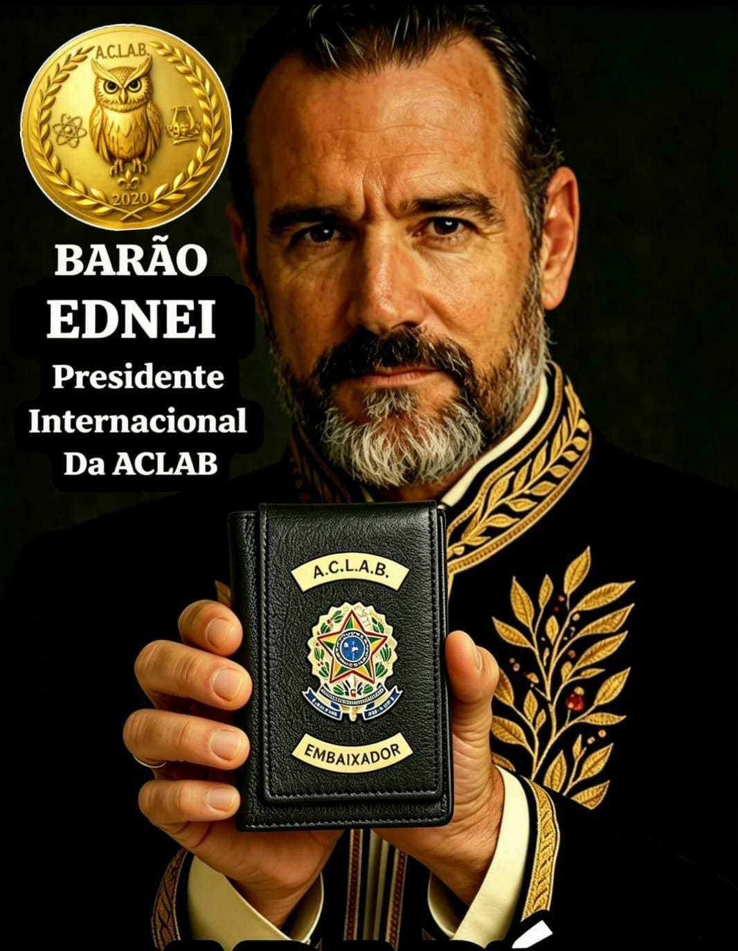 Barão Ednei — Presidente Internacional da ACLAB